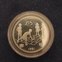 Moneta commemorativa maltese da 5 lire