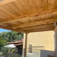 Veranda da in legno