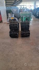 Coppia cingoli in gomma NUOVI 370x107x41