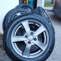 set Cerchi in lega 15 pollici 