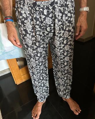 pigiama uomo seta pura taglia 46