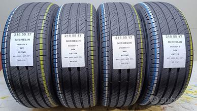 4 GOMME 215 55 17 MICHELIN RIF4740