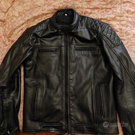 giacca in pelle moto