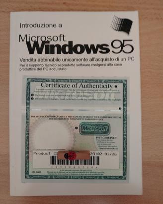 Windows 95 licenza