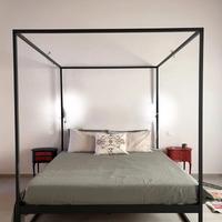 Letto a baldacchino cubo Minimal Moderno