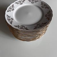 Piatti piani in porcellana Richard Ginori anni 50.