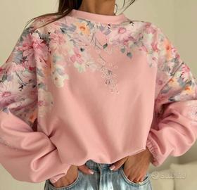 maglia donna floreale primaverile