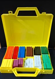 Valigetta regoli colorati 