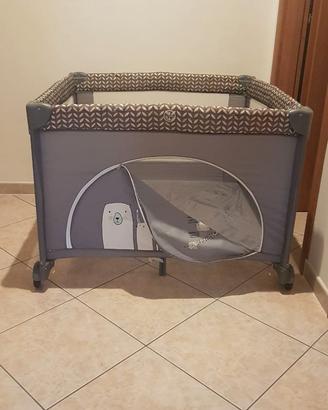 Lionelo - Box Sofie colore grigio per bambini
