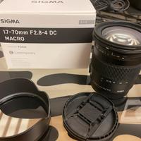 Sigma 17-70mm f/2.8-4 DC OS HSM macro C