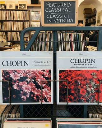 Lotto 2 vinili rari di chopin le polacche 