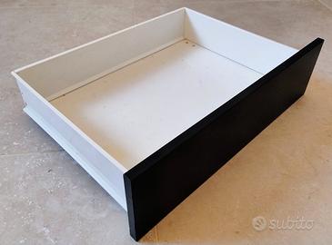 Cassetto Ikea con rotelle 57,5x15,5x41cm anni '90