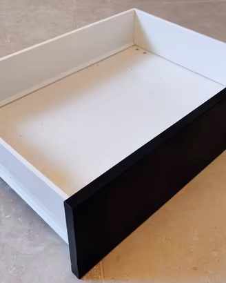 Cassetto Ikea con rotelle 57,5x15,5x41cm anni '90