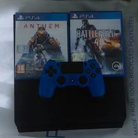 ps 4 + 2 giochi+ joystick
