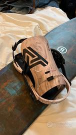 Attacchi snowboard union atlas