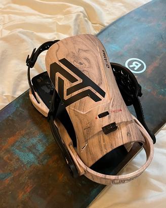 Attacchi snowboard union atlas