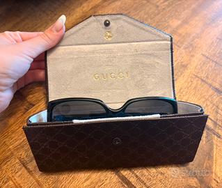Occhiali da sole GUCCI originali neri con custodia