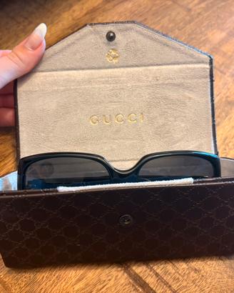 Occhiali da sole GUCCI originali neri con custodia
