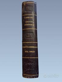 Francesco Carrara - Diritto criminale 1871