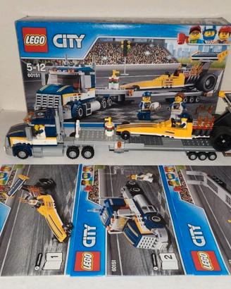 Lego City 60151 Trasporto Dragster