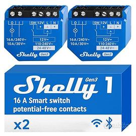 Shelly 1 Gen3 (2 Pezzi)