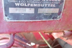 Rotoballatrice welger rp 150