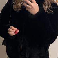 Giacca di pelliccia sintetica