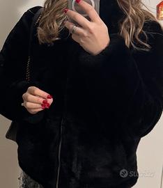 Giacca di pelliccia sintetica