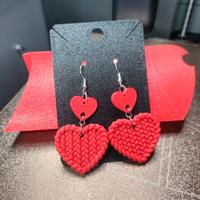 Orecchini a forma di cuore 
