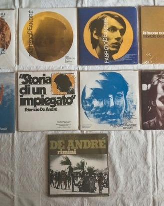 Collezione vinili Fabrizio De André