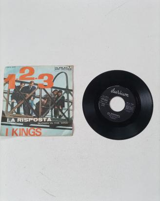 45 giri i Kings - 1.2.3. - La risposta - raro 