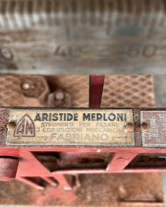 Bascula antica Aristide Marloni