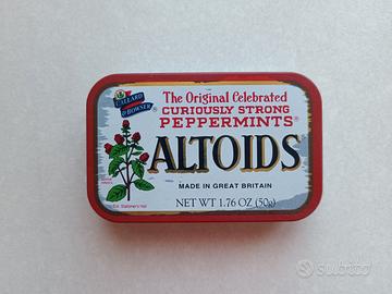 Scatolina Vintage in Latta - Altoids Peppermints