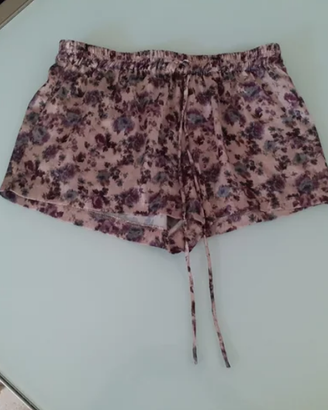 Shorts Pigiama Zara - Rosa/Viola