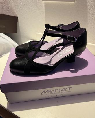 Scarpe da ballo Merlet Liscio Tango Latino