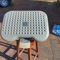 poggiapiedi da scrivania, regolabile in altezza