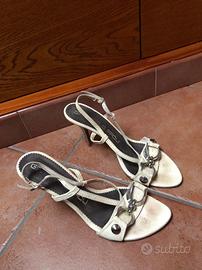 Sandali crema SGN Giancarlo Paoli originali