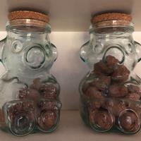 BARATTOLI IN VETRO E SUGHERO