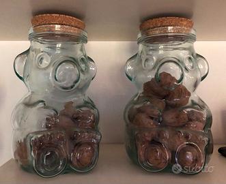 BARATTOLI IN VETRO E SUGHERO