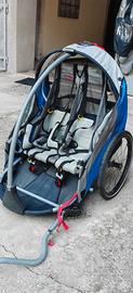 Carrello biciclette 2 posti per bambini 