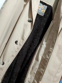 Trench Coat Cappotto uomo Beige Taglia L