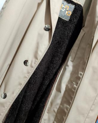 Trench Coat Cappotto uomo Beige Taglia L