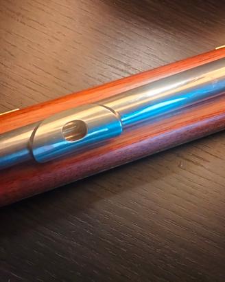 Testata flauto professionale Sankyo argento 