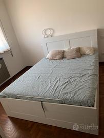Letto contenitore con testiera ikea
