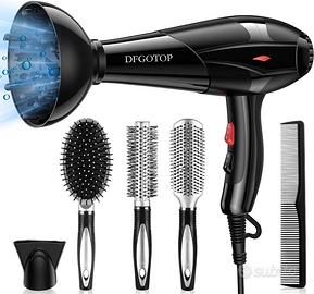 Asciugacapelli Professionale con Diffusore , Ioni