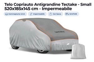 tectake® Copriauto Antigrandine Impermeabile