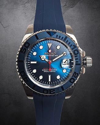 SEIKO MOD BLUE SOLEIL, NH35 AUTOMATICO, ASSEMBLATO