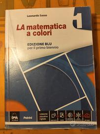 La matematica a colori 1 ed blu 9788849419344