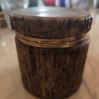 porta sigarette in onice 