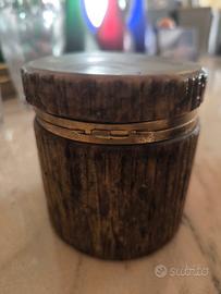 porta sigarette in onice 